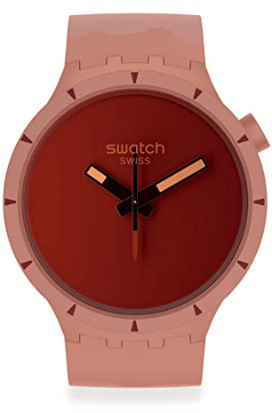 SWATCH Analog SB03R100, bunt, Armband: