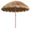 SANJIANG Bastschirm Sonnenschirm Hawaii Gartenschirm Rund Strand Strohschirm Strandschirm Für Terrasse, Balkon Sonnenschutz,B