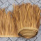 FENGDIAN 3m/5m/10m Mexican Straw Roof Thatch-Artificial HDPE Bushy and Realistic Palm Thatch Rolls for Tiki Hut Bar Garden Patio Gazebos Wall, Weatherproof/Retardant/Fireproof A1 3m/118in