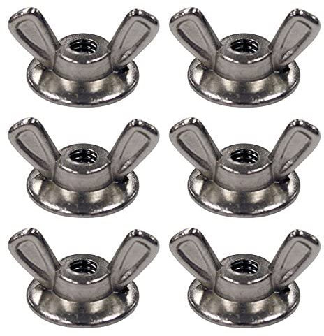 Hurricane Shutter Panel Washered Wingnuts 1/4-20 Wing nut (50)