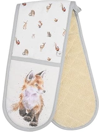 Wrendale Designs Woodlanders Double Oven Glove (Fox)