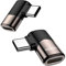 MOGOOD USB C 90 Grad Adapter C männlich zu C weiblich USB C Extender Rechter Winkel usb c Adapter USB c rechter Winkel USB zu usbc AdapterFür Steam Deck Switch Notebook Tablet und Handy Zubehör