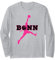 Bonn Basketball Fan Support Rheinland Stadion pink Langarmshirt