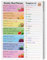 Zoe Deco Planificador semanal de comidas (fruta, 18 x 25 cm), bloc de notas magnético para frigorífico, 52 hojas fáciles de arrancar para listas de la compra