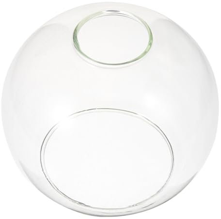 Gadpiparty Cristal Transparente Globo Repuesto Cilindro 200Mm Cubiertas Bola Cristal Esfera Ópalo Para Lámpara
