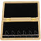 BLACK WALNUT REED CASE HOLDER PROTECTIVE STORAGE BOX 6PCS SAXOPHONE REEDS TRAVEL