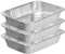 Set 3 bandejas rectangular aluminio 36x2 colección KINVARA