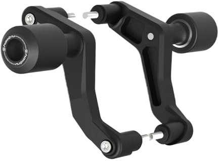 EULYIQAM Motorrad Schieber Sturzschutz Motorrad-kompatibler Sturzpad-Sturzpad-Fall-Crash-Schutz for KTM 1290 Super Duke R RR EVO 2020–2023 Rahmen Protector