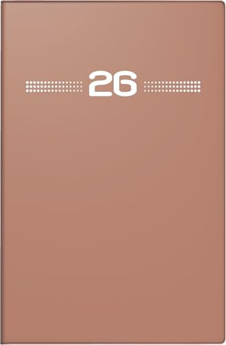 rido/idé Taschenkalender Mod. partner/Industrie I 2026 | A7, Kunststoff, caramel