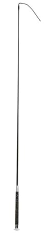 Dublin Silicon Grip Dressage Whip, Black, 48