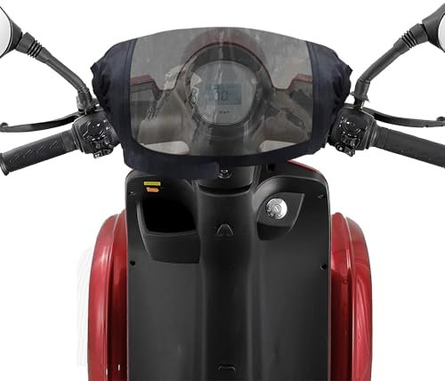 Mobility Scooter Control Panel Cover , Waterproof Mobility Scooter Tiller Accessories Universal Fit, Protection from Sun, Snow, Dust, Wind, & Rain