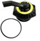 272531 Kit de remplacement de valve supérieure compatible avec piscine et spa 6 voies avec joint d'étanchéité