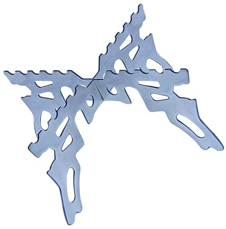 Edelstahl-Halterung für Alkohol, Herd, Outdoor, Camping, Alkohol, Herd, abnehmbarer Kreuzständer für Wandern, Herd, Kreuze