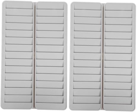 ULTECHNOVO 2 Stück Id Ic Kartenhalter Wandmontage Zeitkartenhalter Flexibles Aufbewahrungsregal für Zutrittskarten Büro Garage Organizer für Zuhause Schule Büro