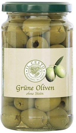 Il Cesto Oliven grün, entsteint in Lake, 315g