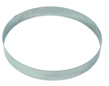 Gobel 865030 Cercle à Mousse Emporte-Pièce Inox Hauteur 4,5 cm Ø 14 cm, Silver
