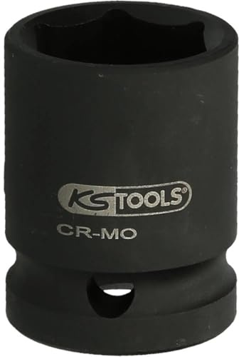 KS Tools 515.1891 1 Sechskant-Kraft-Stecknuss, kurz, 1''