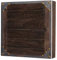 Mendler Schlüsselkasten Virginia, Schlüsselschrank Holzbox, Shabby-Look Vintage 27x27x6cm - braun