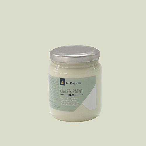 La Pajarita 128737 Pintura para Decoración y DIY, Chalk, 1, Verde (Apple Green)