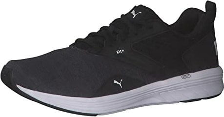 PUMA Unisex NRGY Comet Straßenlaufschuhe, Puma Black-Puma White, 38.5 EU