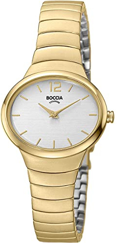 Boccia Damen Armbanduhr Analog Quarz Titan 3280-02