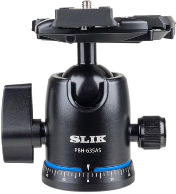 Slik pbh-635as testa a sfera con Arca compatibile QR, nero (618 – 821)