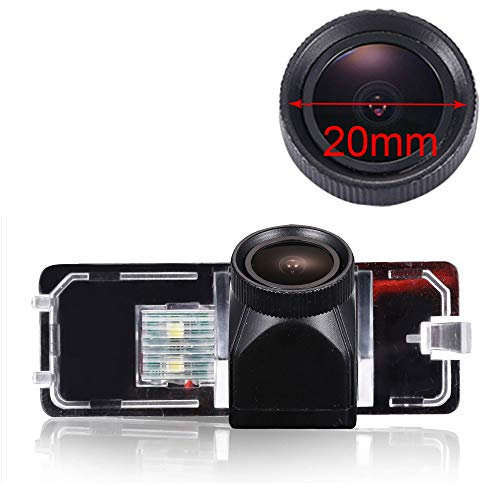 Neues Objektiv 170° Super Weitwinkel HD Farbe wasserdichte Nachtsicht Auto Rückfahrkamera für VW Golf5/V/Golf7 MK7/VII/Passat CC/Skoda Scirocco/Seat Leon/Seat Leon 5F 4 Exeo ST Toledo 5P NH MK3 MK4