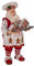 Kurt S. Adler Lebkuchen-Koch-Weihnachtsmann-Figur, 27,9 cm