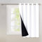 NICETOWN Cortinas de Sombra Completa para Puerta de Patio, Cortina de Puerta corredera de Vidrio con Respaldo térmico superresistente, Tratamiento de Ventana asegurado de privacidad (1 Panel, 178 cm