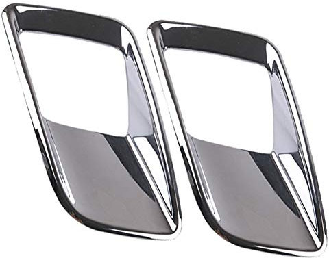 ZHENGGUIFANG Prämie 2ST Nebelschlussleuchten Abdeckungen for Peugeot 3008 Gt 2Nd 2017 2018 (Color : Silver)