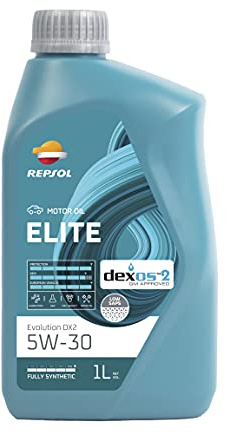 Repsol Motoröl für Auto, Elite Evolution DX2 5W30, 1 l