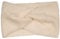 styleBREAKER Ladies Knitted Headband with Waffle Pattern and Twist Knot, Warm Winter Hairband, Headband 04026060, Colour:Cream-Beige