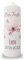 GRAVURZEILE Bedruckte Kerze - Taufkerze Schmetterling V2 - brilliant bedruckte Kerze zur Taufe - Personalisiertes Taufgeschenk für Mädchen & Jungen - Hochwertige Stumpenkerze 250/80 mm - Farbe: Rosa