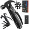 BIBURY Cadeau Homme, 12 en 1 Outil Multifonction, Cadeau Fete des Peres, Camping Gadget Insolite Utile, Cadeau Anniversaire Papa, Cadeau Papa, Idee Cadeau Homme Original, Cadeau Saint Valentin