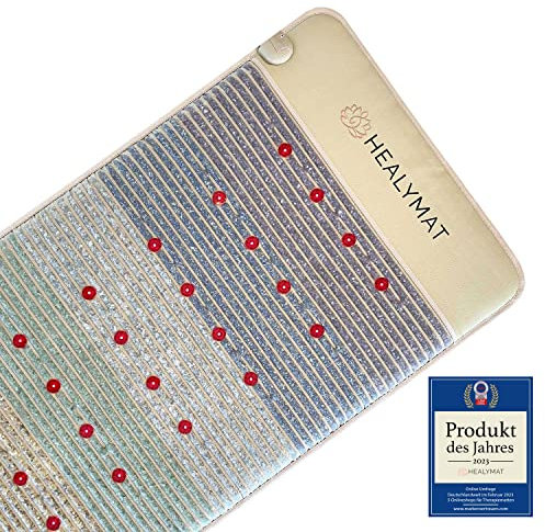 Healymat Kristallmatte, Infrarot Therapie, Magnetfeldtherapie, Schumann Resonanz, Biophotonen Matte, Therapie Kissen