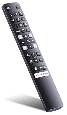 GOUYESHO RC901V FMR1 Remote Control Replace fit for TCL iFFALCON LCD TV 32F510B 43K610B 55K610B 65K610B F510B K610B N8Q3 P618 43P618 50P618 55P618 65P618(No Voice Function)