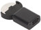 Chargeur de Batterie Rechargeable, Chargeur de Batterie de Piles Bouton au Lithium, Chargeur de Piles Bouton USB C Li ION pour LIR2032 LIR1632 LIR2025 (Livré avec Une Batterie