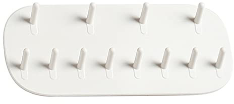 YIGZYCN Schmuck-Wandhaken, Schmuck-Organizer, Wandhalterung, doppellagiger Aufhänger für Schule, Büro, Schlafzimmer, Schlüssel, Schlüsselanhänger, Schmuckaufhänger