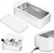 Ultrasonic Jewellry Cleaner, 48000Hz Ultrasonic Cleaning Machine, 650ml Clean Pod Sonic Cleaner for Jewelry Necklace Ring Glasses Watch Coins Denture Retainer
