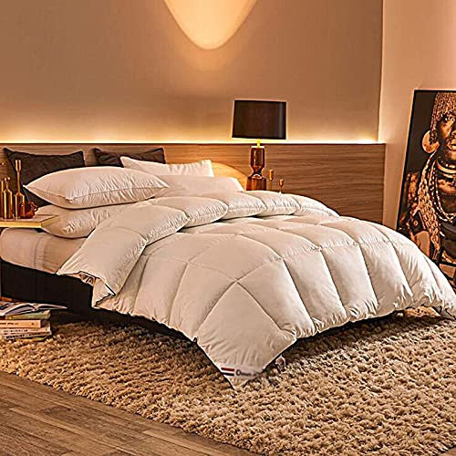 RTHFGHASV Edredón nórdico de Invierno, edredón nórdico para casa de huéspedes, 95% plumón de Ganso, edredón de Seda Suave y cálido, edredón de Regalo, edredón de Hotel, edredón antiedredones