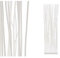 Paravent mit Stäben, weiß, Weidenholz, 50 x 185 x 12 cm, Marke: Gift Decor - EAN: 8430852946614