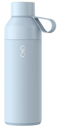 Ocean Bottle - Recycled Stainless Steel Bottle - Eco-Friendly & Reusable (Original 500ml, Ice Blue)