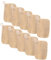 Genérico 10 Piezas Esponjas de Cocina de Luffa Natural Paquete para Lavado de Platos Eliminación de Manchas y Limpieza Suave para Superficies y Utensilios de Cocina Eco y Seguro
