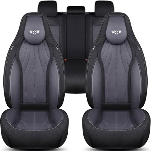 Schonbezüge Sitzbezüge Komplettset für Dacia Dokker Bj 2012-22 in Schwarz/Grau FL2