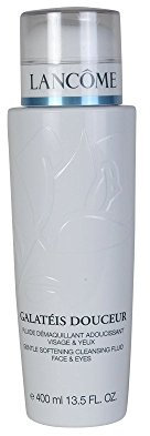 Lancome Galateis Douceur Cleansing Milk for Face and Eyes 400ml - Alle Hauttypen, Mit einem Wattepad abnehmen