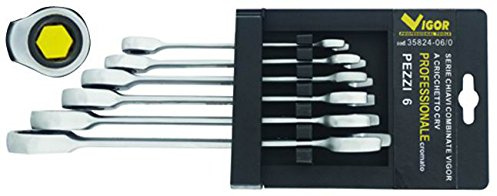 Kraft 35824 – 06 – Serie 6 Ratsche Kombination CRV