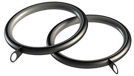 Speedy Products 28mm Standard Lined Ring Pk 8 Black