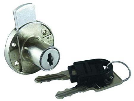 ASEC 708-RFV-22MB Round Rim Cupboard Lock