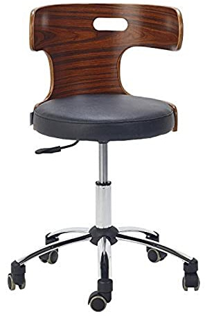Teqler T-135366schwarz Design-Drehstuhl