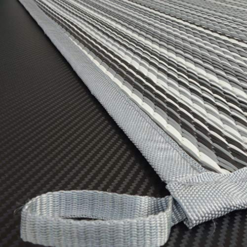 Schlauchland Zeltteppich ** odooro WAVETEX Stripe 2,7m x 3m *** VIELE GRÖSSEN + Farben ** Camping Matte Wohnwagen 450 g/m² Outdoor Teppich Vorzelt Teppich Garten Spieldecke
